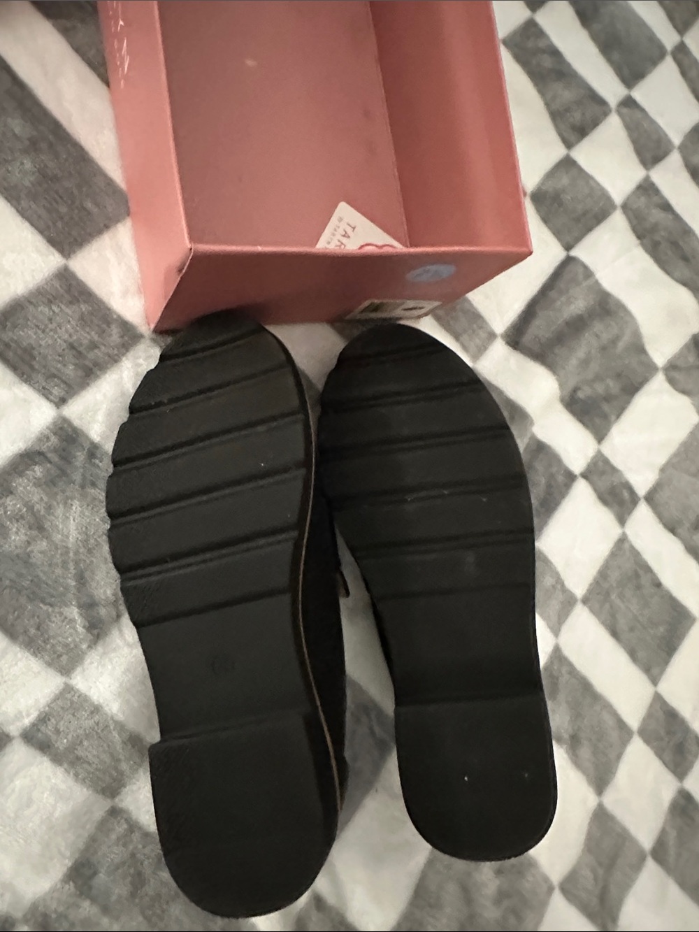 Taryn Rose Black Leather Penny Loafers - Picture 3 of 7